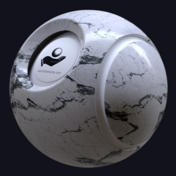 Statuari Marble 2 - Floor - PBR texture - from Share Textures