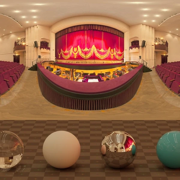 Theater 01 - HDRI map - from Poly Haven