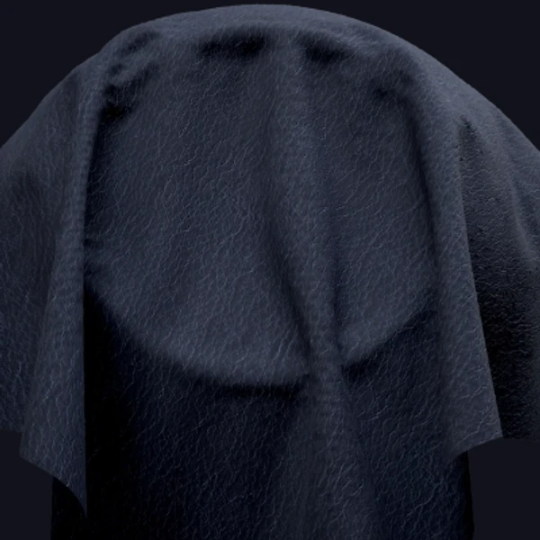 Dark blue leather 24