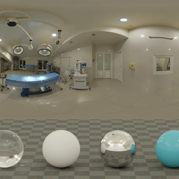 Surgery - HDRI map - from Poly Haven