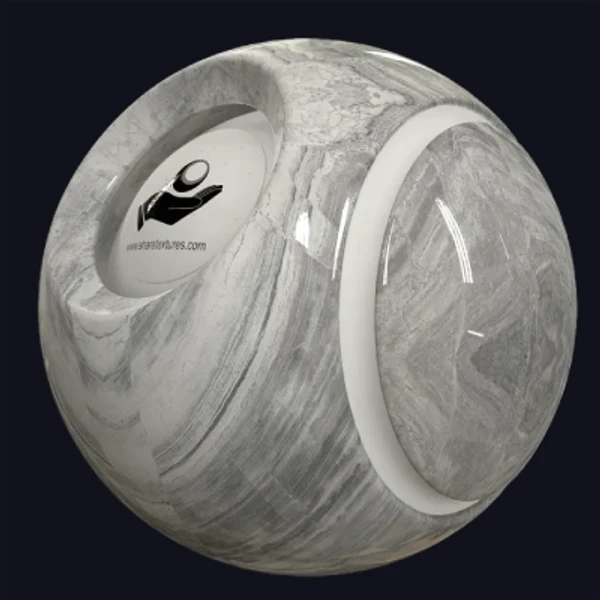 Metallicus Polished Marble - Floor - PBR texture - from Share Textures