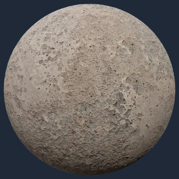 Eroded Concrete Wall