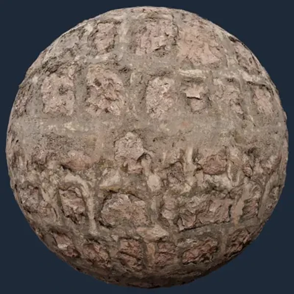 Weathered Stone Wall – Free Stone Wall PBR Texture