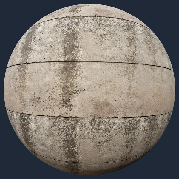 Dirty Concrete Wall Panel