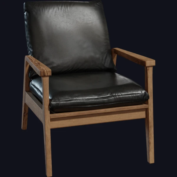 Modern Arm Chair 01 - 3D Models - 3D model - from Poly Haven