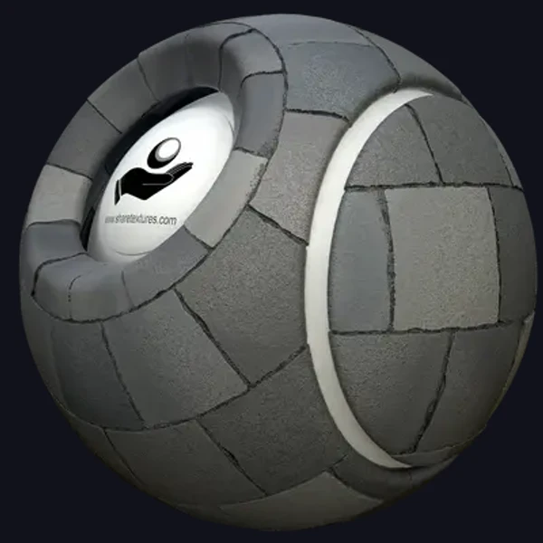 Pavement 21 - Road - PBR texture - from Share Textures