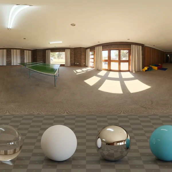 Empty Play Room - HDRI map - from Poly Haven