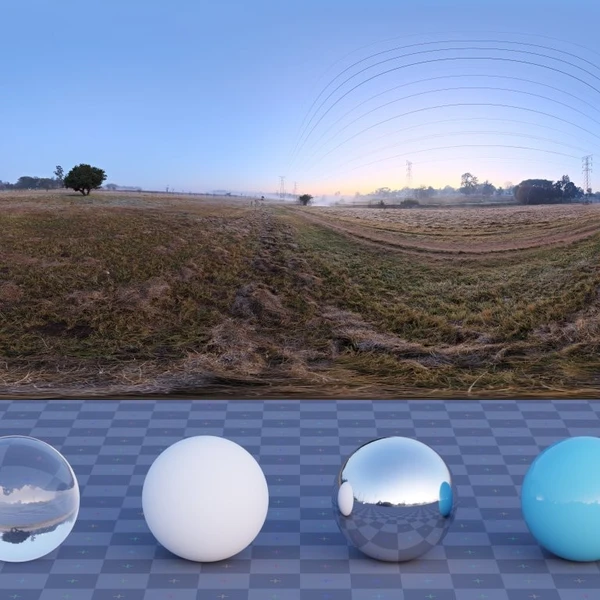 Misty Dawn - HDRI map - from Poly Haven