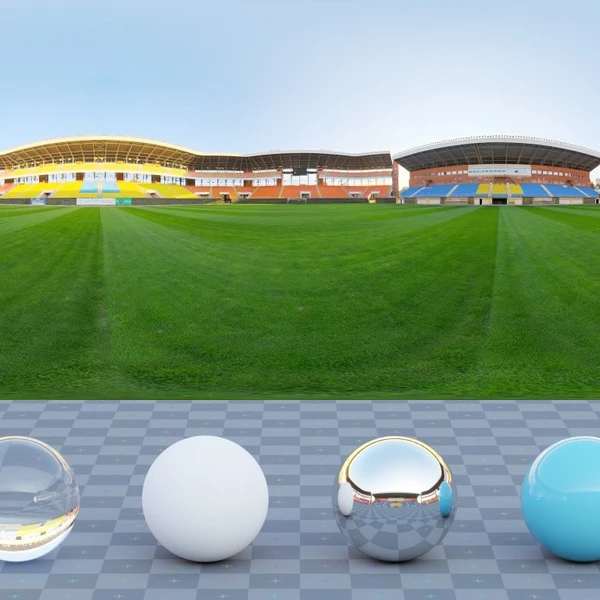 Stadium 01 - HDRI map - from Poly Haven