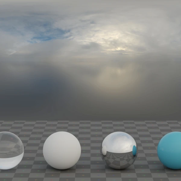 Snow Field Puresky - HDRI map - from Poly Haven