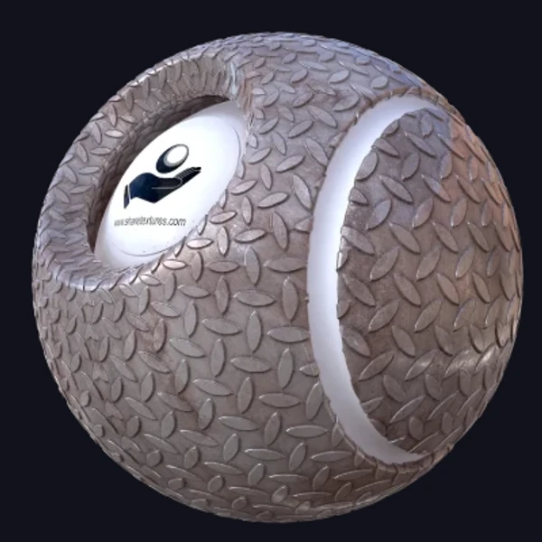 Rusty Grey Metal 8 - PBR texture - from Share Textures