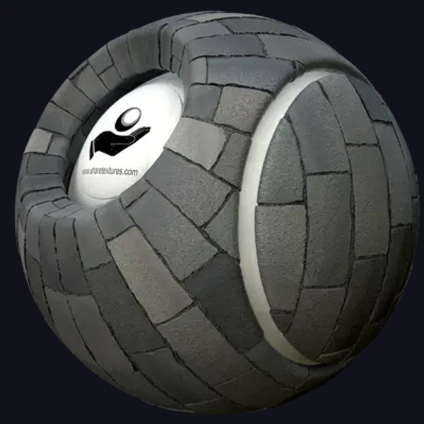 Pavement 27 - Road - PBR texture - from Share Textures