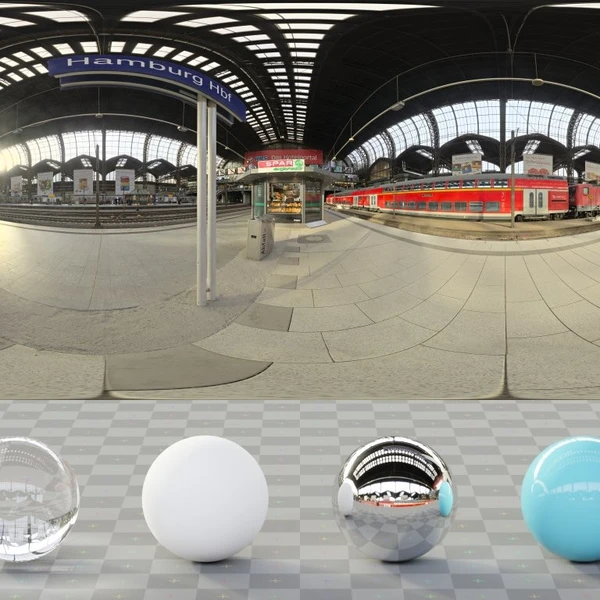Hamburg Hbf - HDRI map - from Poly Haven