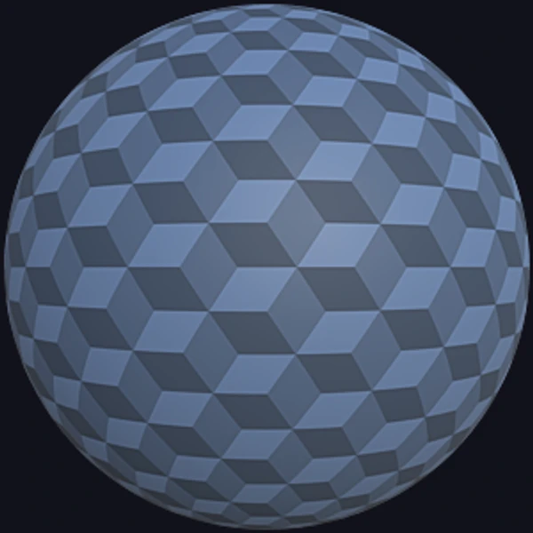 Geometric Cube Shape Wallpaper Pattern (Paper 0030)