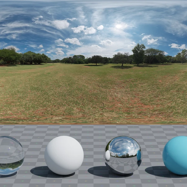 Pretoria Gardens - HDRI map - from Poly Haven