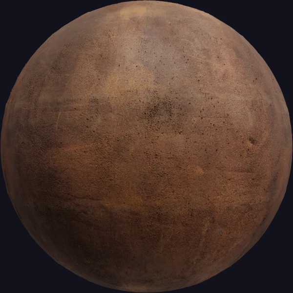 Rust Coarse 01 - Metal - PBR texture - from Poly Haven