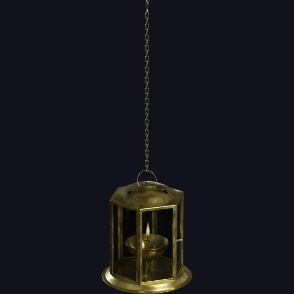 Brass Diya Lantern - 3D Models - 3D model - from Poly Haven