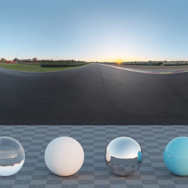 Zwartkops Straight Sunset - HDRI map - from Poly Haven