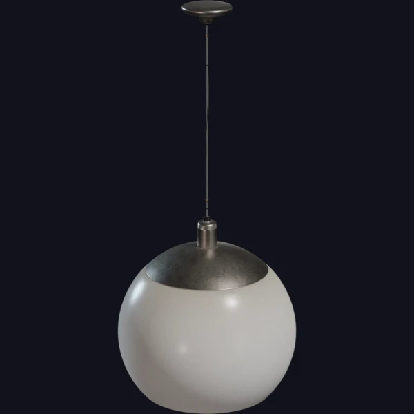 Modern Ceiling Lamp 01 - 3D Models - 3D model - from Poly Haven