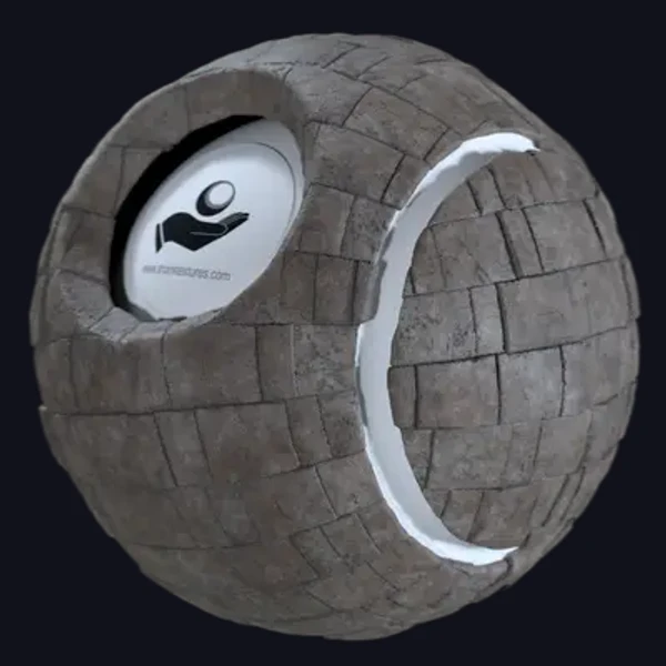 Stone Wall 25 - PBR texture - from Share Textures