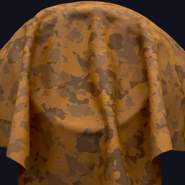 Camouflage 21 - Fabric - PBR texture - from Share Textures