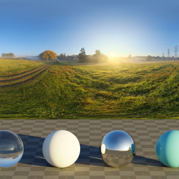 Spruit Sunrise - HDRI map - from Poly Haven