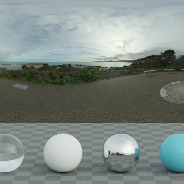 Dalkey View - HDRI map - from Poly Haven