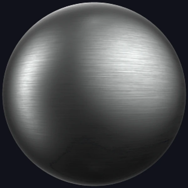 Burnished Metal Texture with Polished Lines (Metal 0062) - PBR texture - from Texture Can