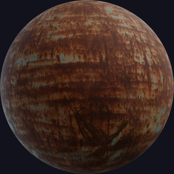Rusty Metal 05 - PBR texture - from Poly Haven