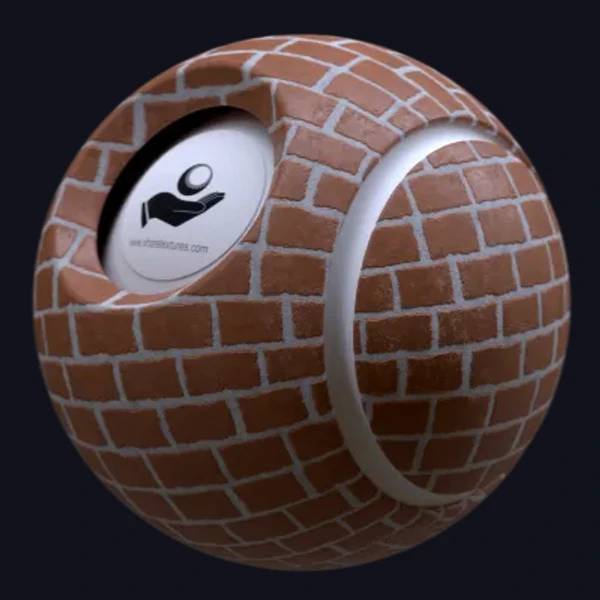 Brick Wall 21 - PBR texture - from Share Textures