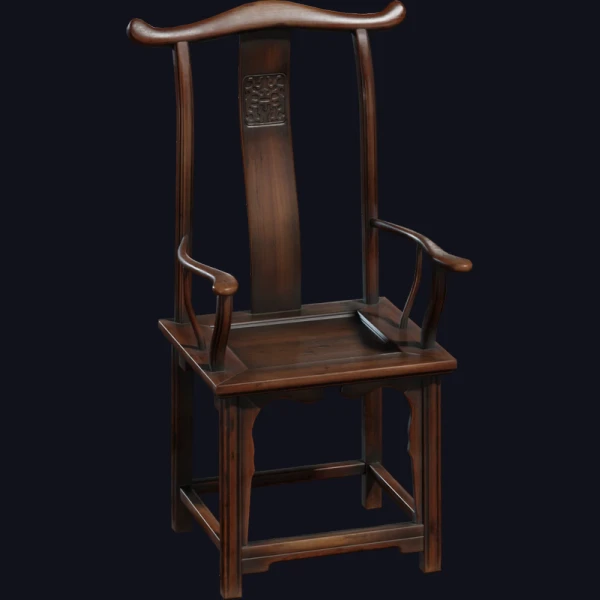 Chinese Armchair - 3D Models - 3D model - from Poly Haven