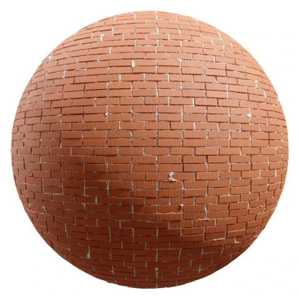 Brick Wall 17 - PBR texture - from cgbookcase