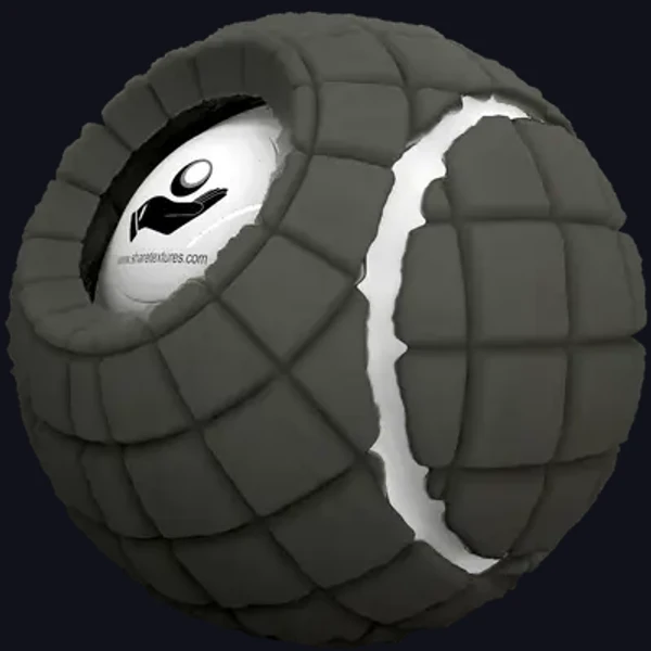 Padded Leather 4 - Fabric - PBR texture - from Share Textures