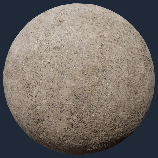 Rough Concrete Floor – Free Floor PBR Texture