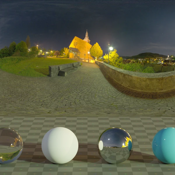 Laufenurg Church - HDRI map - from Poly Haven