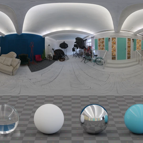 Provence Studio - HDRI map - from Poly Haven