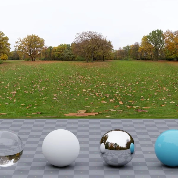 Tiergarten - HDRI map - from Poly Haven