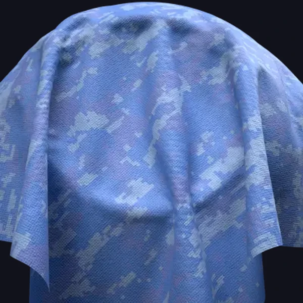 Camouflage 48 - Fabric - PBR texture - from Share Textures