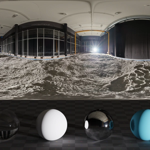 Moon Lab - HDRI map - from Poly Haven