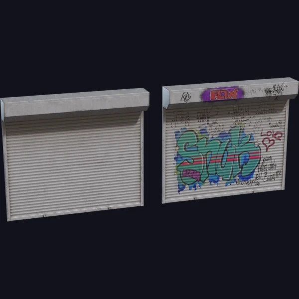 Rollershutter Window 01 - 3D Models - 3D model - from Poly Haven