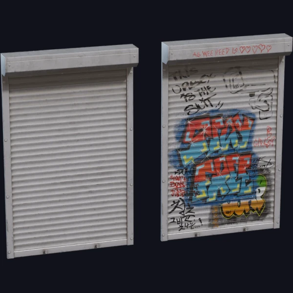 Rollershutter Window 03 - 3D Models - 3D model - from Poly Haven