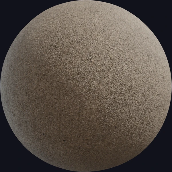 Gravel Concrete - wall - PBR texture - from Poly Haven