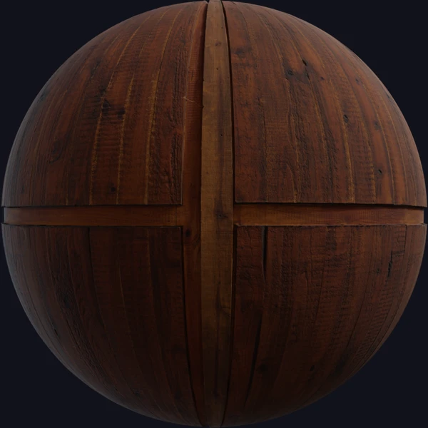 Rough Pine Door