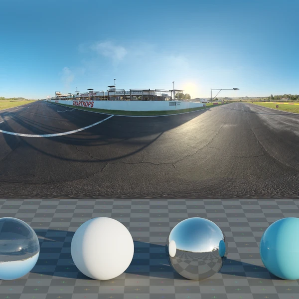 Zwartkops Start Sunset - HDRI map - from Poly Haven