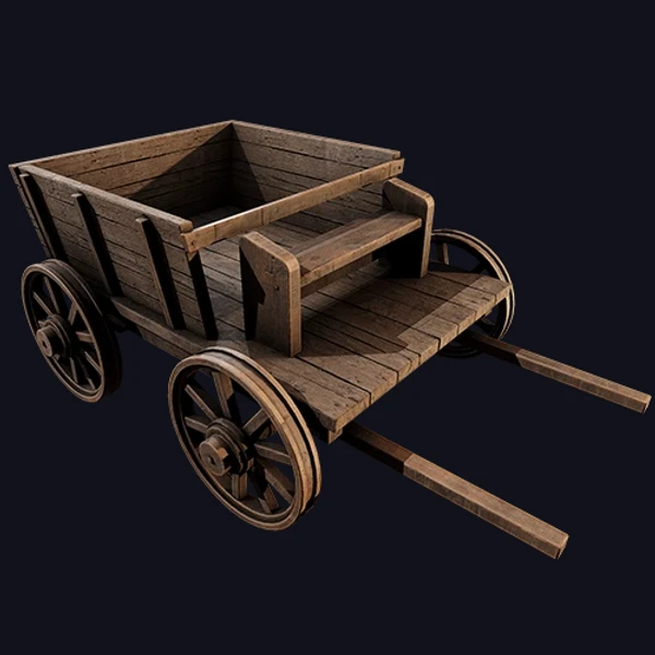Wooden Farm Wagon