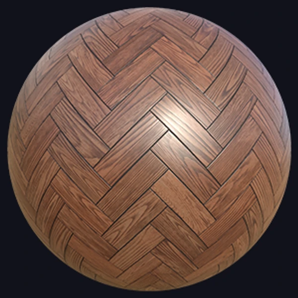 Herringbone Dark Ash Wood Tiles (Wood 0040)