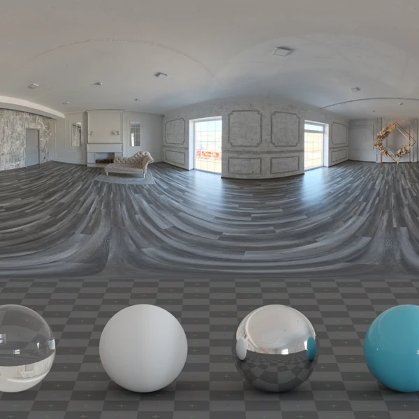Brown Photostudio 03 - HDRI map - from Poly Haven