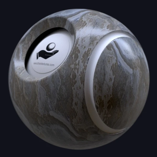 Onice Grigio Onyx - Floor - PBR texture - from Share Textures