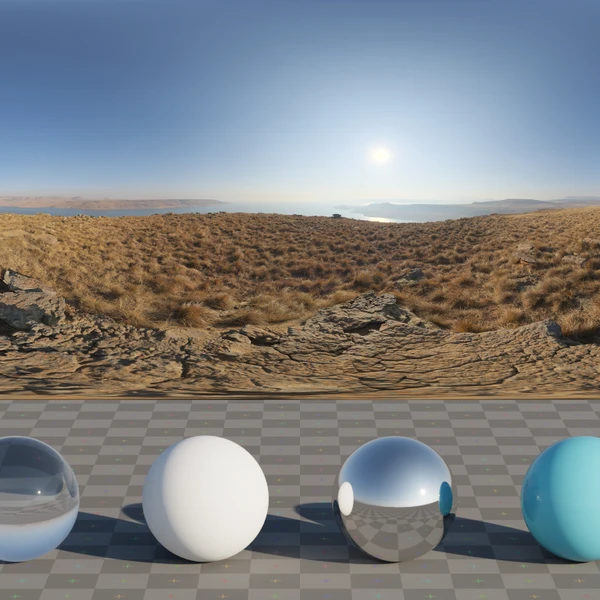 Qwantani Morning - HDRI map - from Poly Haven
