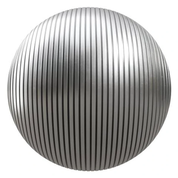 Striped Metal Wall 01